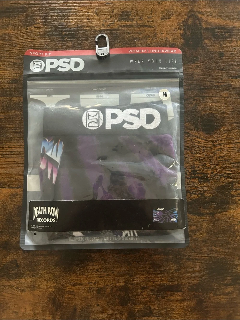 PSD Women’s underwear- Death Row Records-Medium
